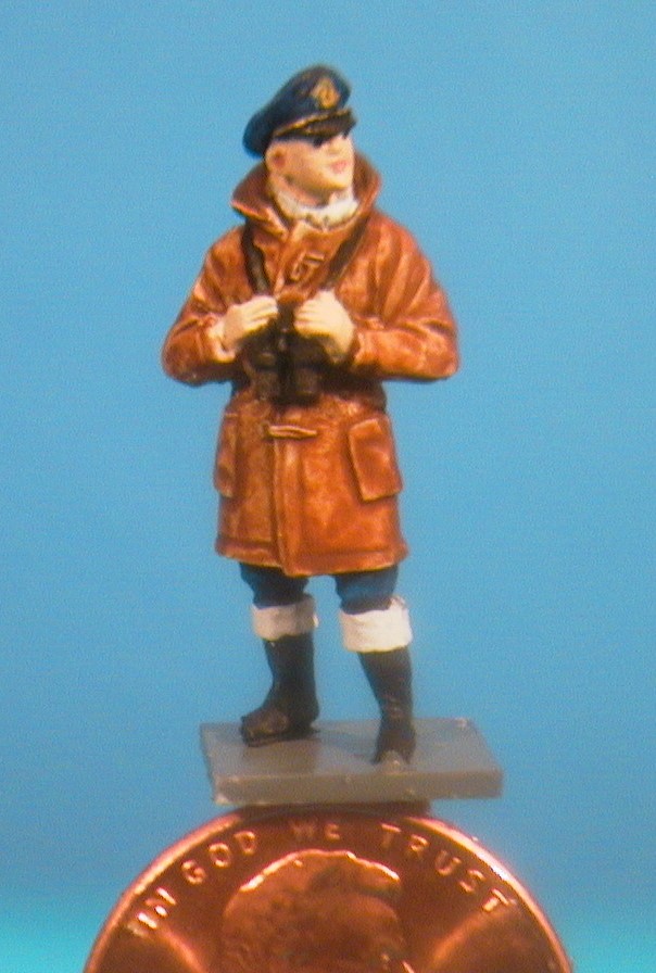 Navy Officer Figure Model
