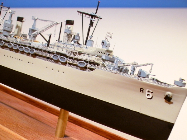 Navy Repair Ship Model Ajax