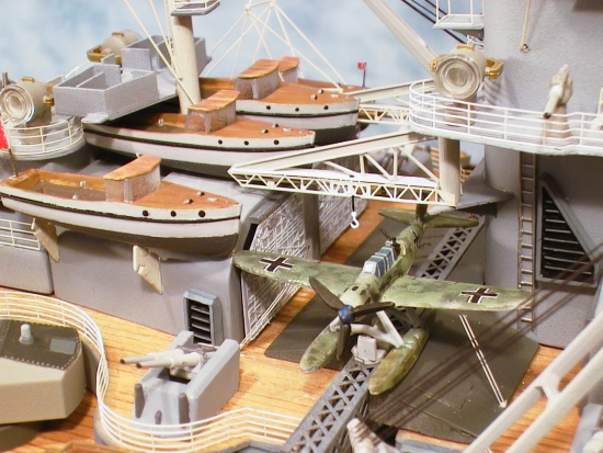 Arado Hangers and Bismarck Lifeboats