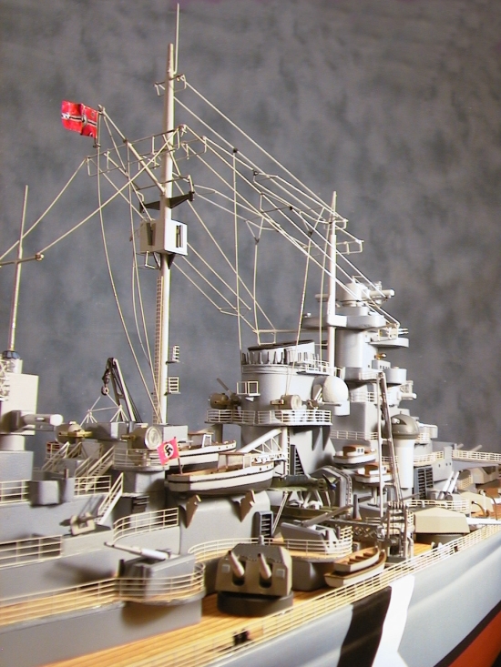 Custom Battleship Models with Intricate Detailing