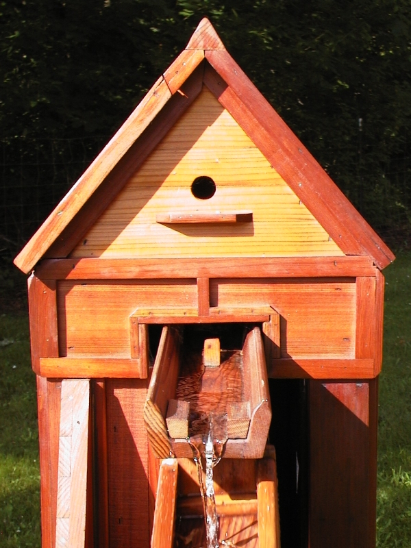Birdhouse and Water Chute