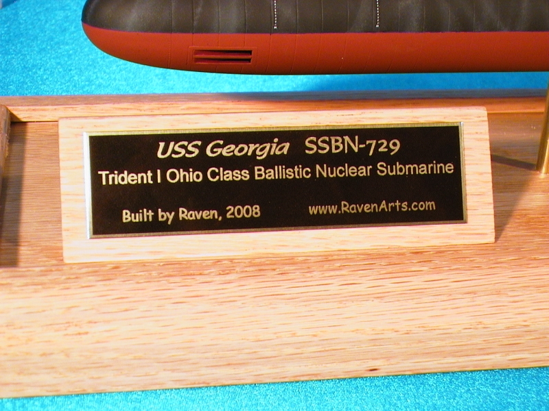 (SSBN-729) USS Georgia Model