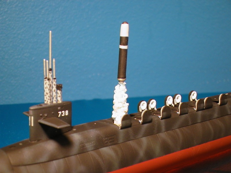 USS Maryland Submarine Model