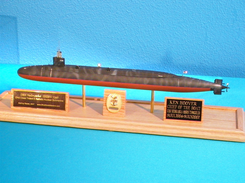 USS Nebraska (SSBN-739) Custom Submarine Model