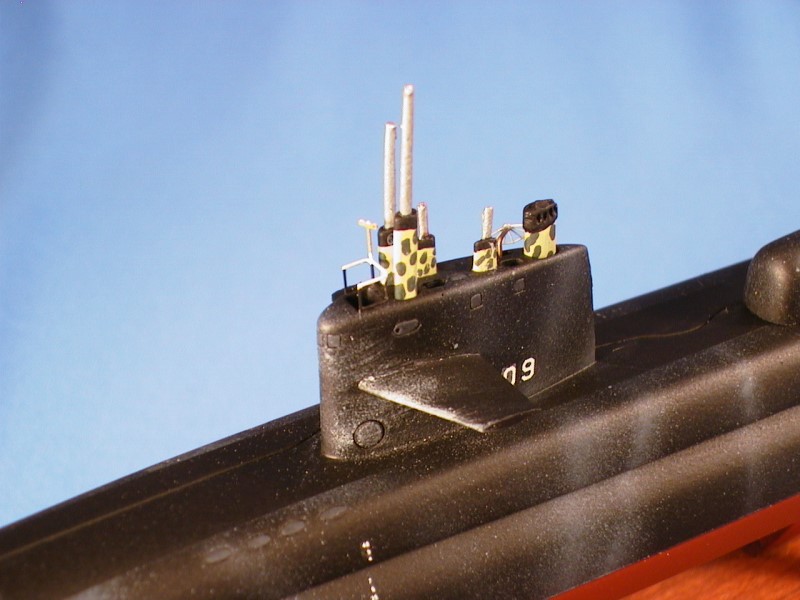 Submarine Model USS Sam Houston