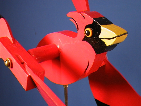 Red Cardinal Whirligigs